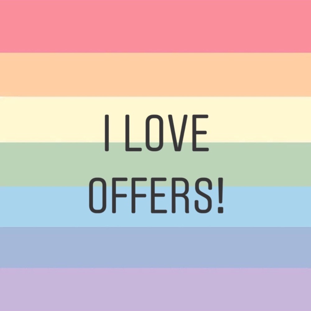 Reasonable offers are welcomed!